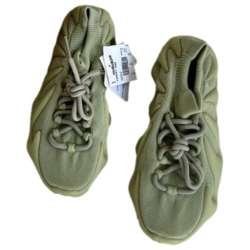 Pre-owned Yeezy X Adidas 450 Cloth Trainers In Green