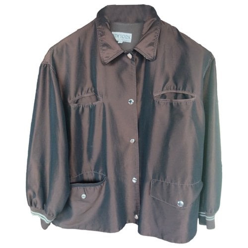 Pre-owned New York Industrie Jacket In Brown