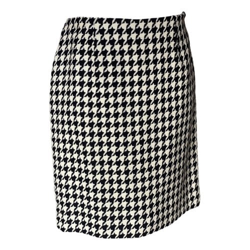 Pre-owned Moschino Cheap And Chic Wool Mid-length Skirt In Multicolour