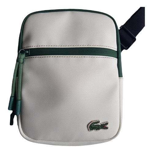 Pre-owned Lacoste Bag In White