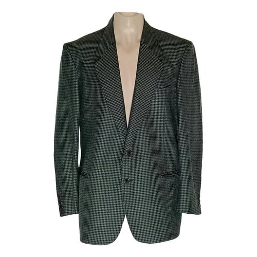 Pre-owned Valentino Wool Vest In Green