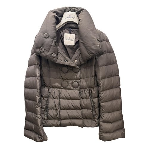 Pre-owned Moncler Classic Jacket In Brown