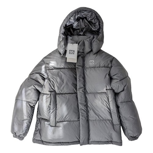 Pre-owned 66 North Puffer In Grey