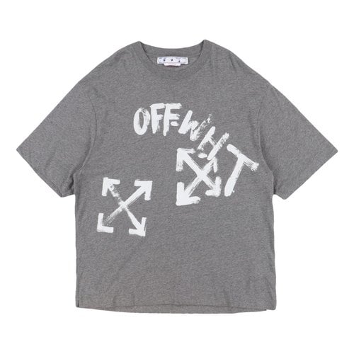 Pre-owned Off-white T-shirt In Grey