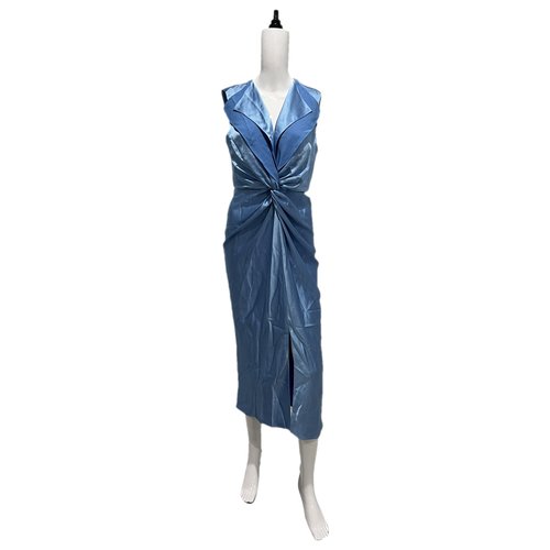 Pre-owned Prabal Gurung Mid-length Dress In Blue