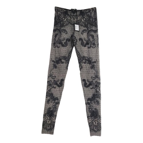 Pre-owned Dsquared2 Leggings In Anthracite