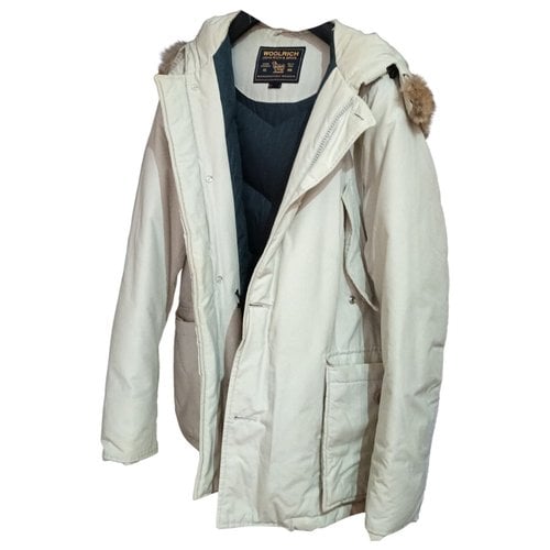 Pre-owned Woolrich Parka In White