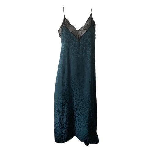 Pre-owned Zadig & Voltaire Silk Mid-length Dress In Other
