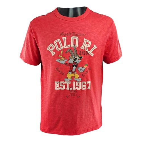 Pre-owned Polo Ralph Lauren T-shirt In Red