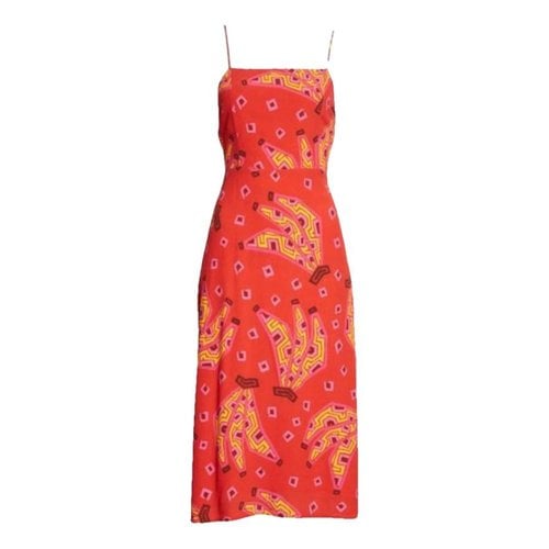 Pre-owned House Of Harlow 1960 Mid-length Dress In Multicolour
