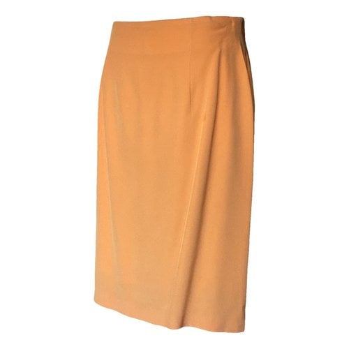 Pre-owned Moschino Cheap And Chic Mid-length Skirt In Orange