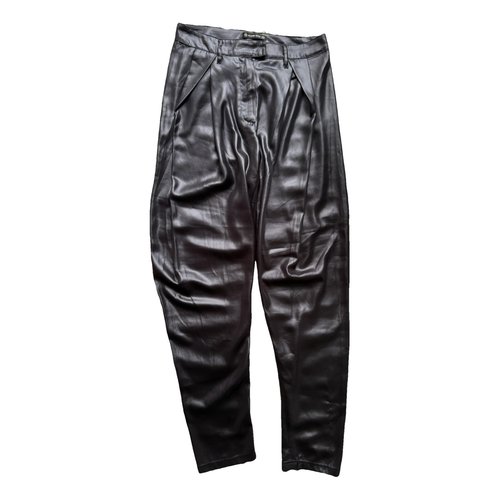 Pre-owned Plein Sud Carot Pants In Black
