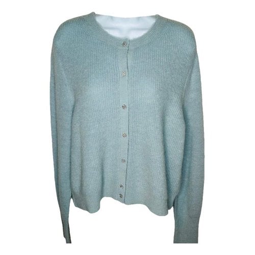 Pre-owned Boden Wool Cardigan In Blue