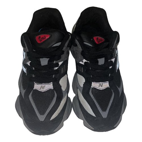 Pre-owned New Balance High Trainers In Black