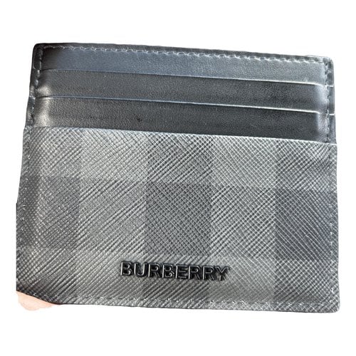 Pre-owned Burberry Leather Small Bag In Multicolour