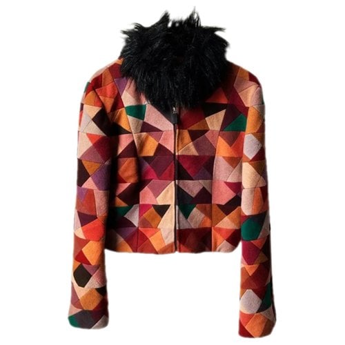 Pre-owned Kenzo Wool Jacket In Multicolour