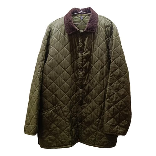 Pre-owned Barbour Vest In Khaki