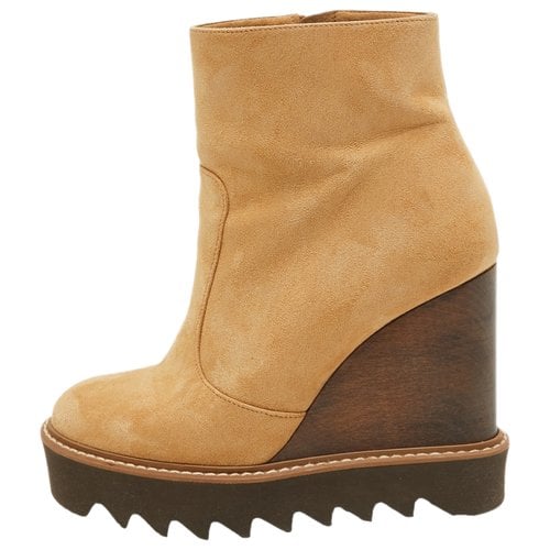Pre-owned Stella Mccartney Boots In Brown