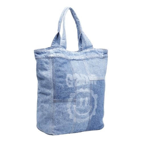 Pre-owned Ganni Handbag In Blue