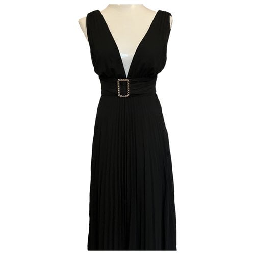 Pre-owned Marciano Maxi Dress In Black