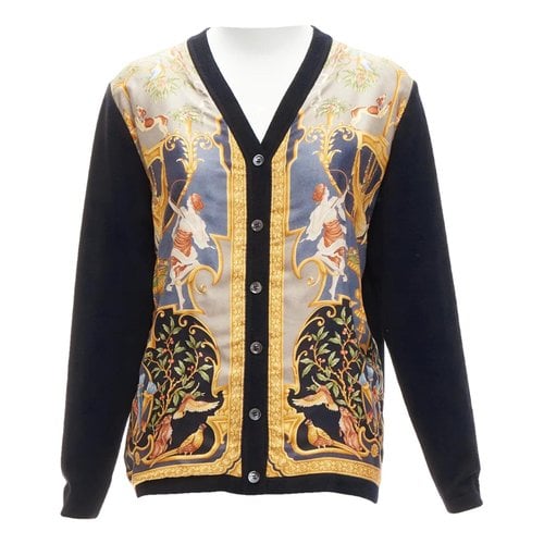 Pre-owned Gucci Wool Cardigan In Gold