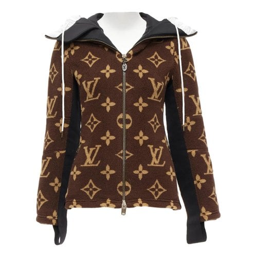 Pre-owned Louis Vuitton Coat In Brown