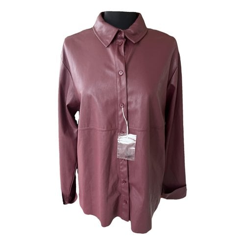 Pre-owned Max & Co Shirt In Burgundy