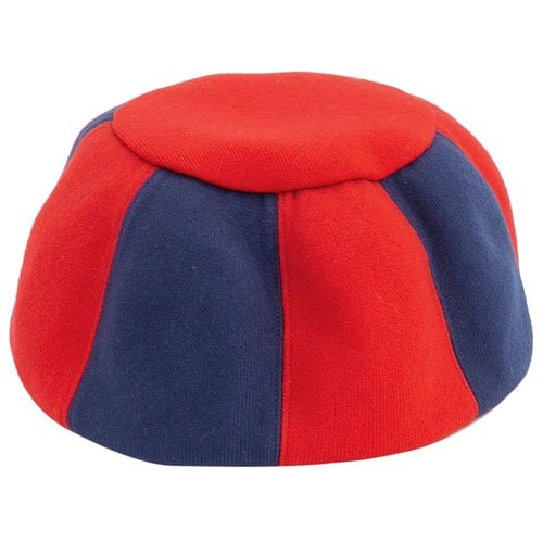 Pre-owned Carven Wool Hat In Red