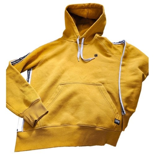Pre-owned G-star Raw Sweatshirt In Yellow