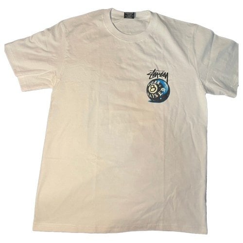 Pre-owned Stussy T-shirt In White