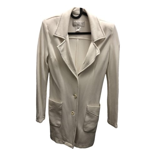 Pre-owned Barbara Bui Suit Jacket In White