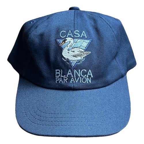 Pre-owned Casablanca Hat In Navy