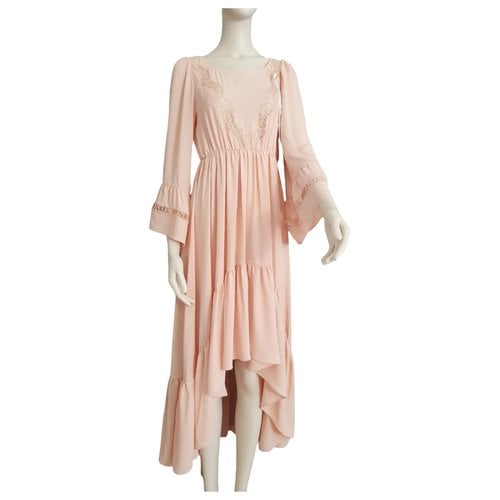 Pre-owned Aniye By Maxi Dress In Pink