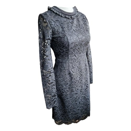 Pre-owned Marc By Marc Jacobs Lace Mid-length Dress In Black