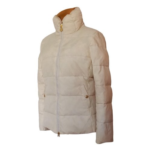 Pre-owned Fay Puffer In White