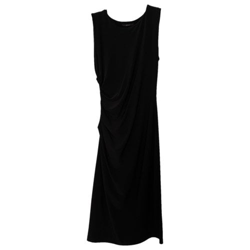 Pre-owned Seventy Mid-length Dress In Black