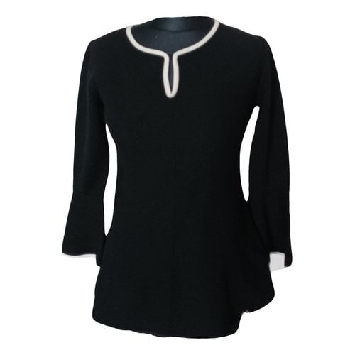 Pre-owned Luisa Spagnoli Wool Sweatshirt In Black