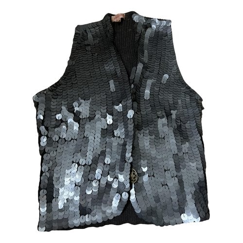 Pre-owned Romeo Gigli Wool Vest In Grey