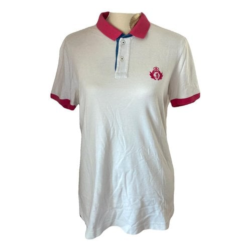 Pre-owned Jeckerson Polo Shirt In White