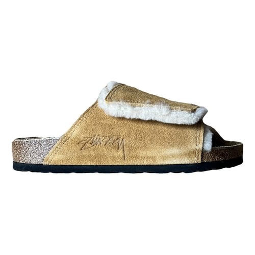 Pre-owned Stussy Mules & Clogs In Other