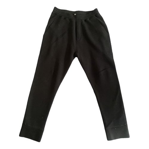 Pre-owned Neil Barrett Trousers In Black