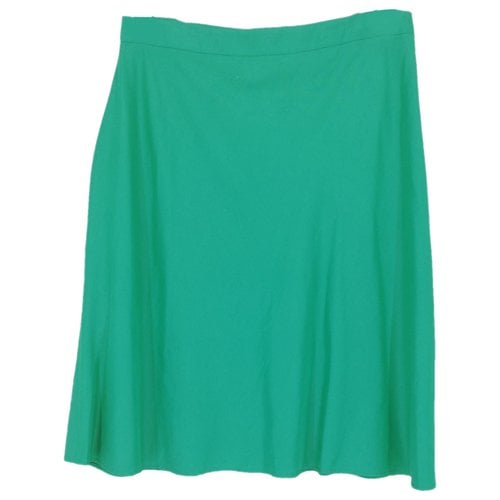 Pre-owned Fabienne Chapot Mini Skirt In Green