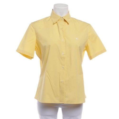 Pre-owned Burberry Blouse In Yellow