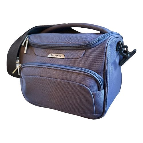 Pre-owned Samsonite Travel Bag In Blue