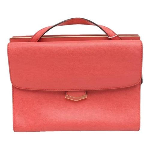 Pre-owned Fendi Demi Jour Leather Crossbody Bag In Multicolour