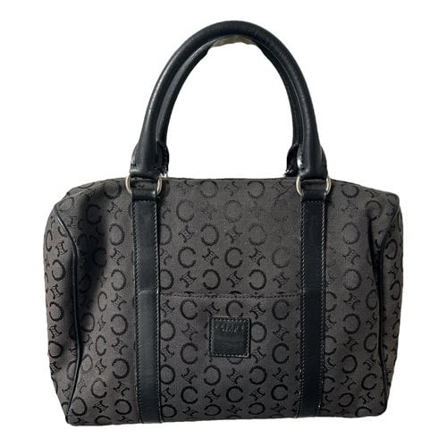 Pre-owned Celine Cloth Handbag In Black