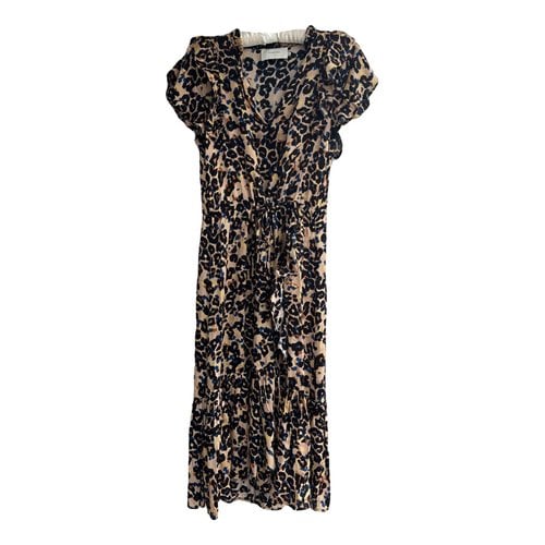 Pre-owned Munthe Mid-length Dress In Beige