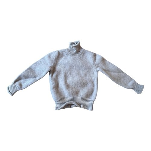 Pre-owned Mauro Grifoni Wool Jumper In Beige
