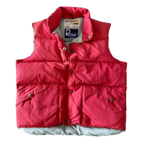 Pre-owned Museum Vest In Red