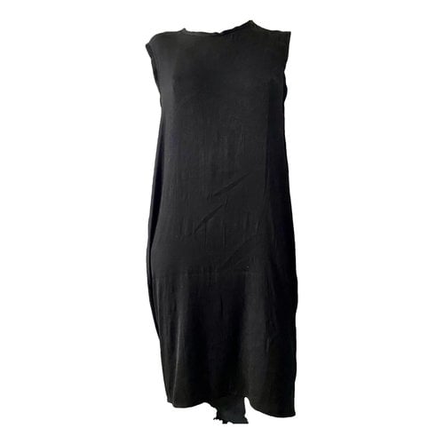Pre-owned Ann Demeulemeester Mid-length Dress In Black